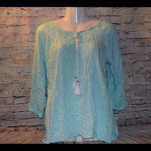 NWOT light blue blouse 5/25